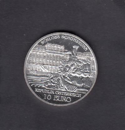 Beschrijving: 10 Euro  CASTEL SCHONNBRUNN   